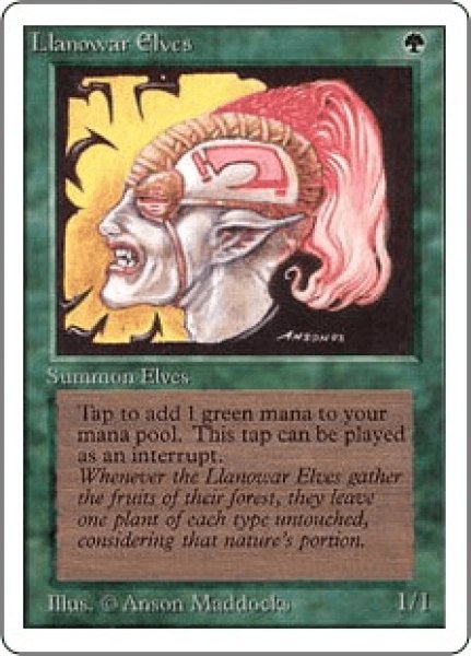 画像1: Llanowar Elves/ラノワールのエルフ (1)