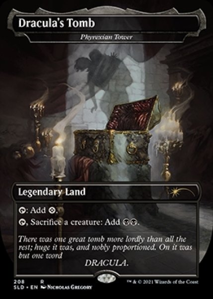 画像1: 《Foil》《Secret Lair-Welcome to Castle Dracula》Phyrexian Tower/ファイレクシアの塔 (1)