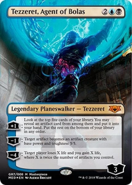 画像1: 《Foil》《Guilds of Ravnica Mythic Edition》Tezzeret,Agent of Bolas/ボーラスの工作員、テゼレット (1)