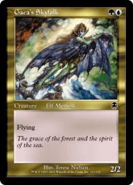 画像1: 《Foil》Gaea's Skyfolk/ガイアの空の民 (1)